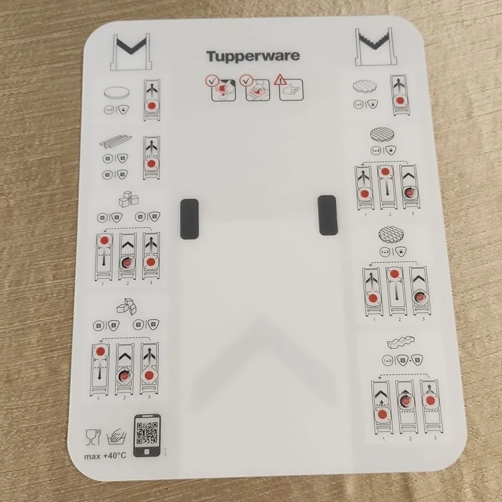 Tupperware Mandochef Flex Cutting Board for Mandoline